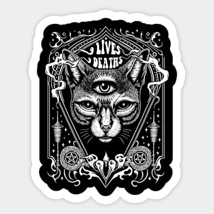 Cat Head Sticker